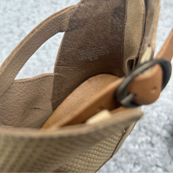 Diba True Hot Dice Tan Peep Toe Ankle Bootie Heel NEW - Picture 6 of 8